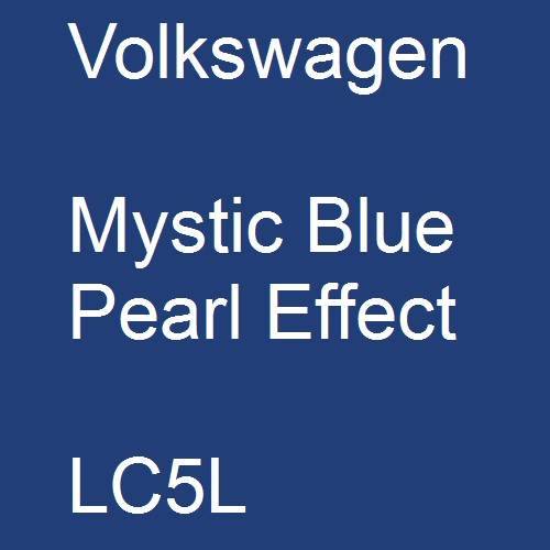 Volkswagen, Mystic Blue Pearl Effect, LC5L.